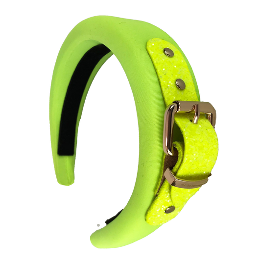 FABIENNE HAIRBAND NEON GREEN
