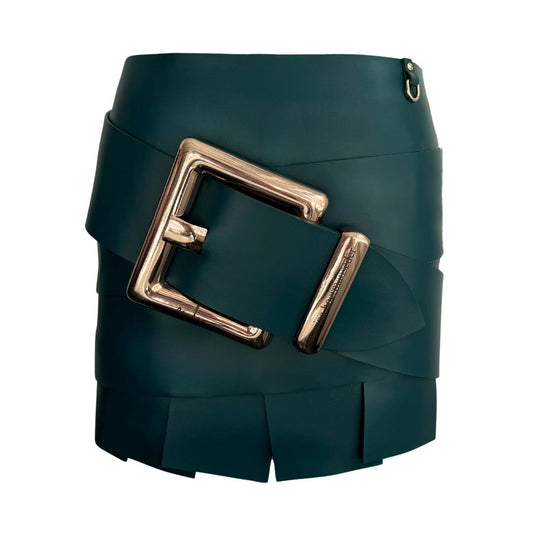 MIDI BIG BUCKLE STRAPSKIRT (PRE-ORDER)