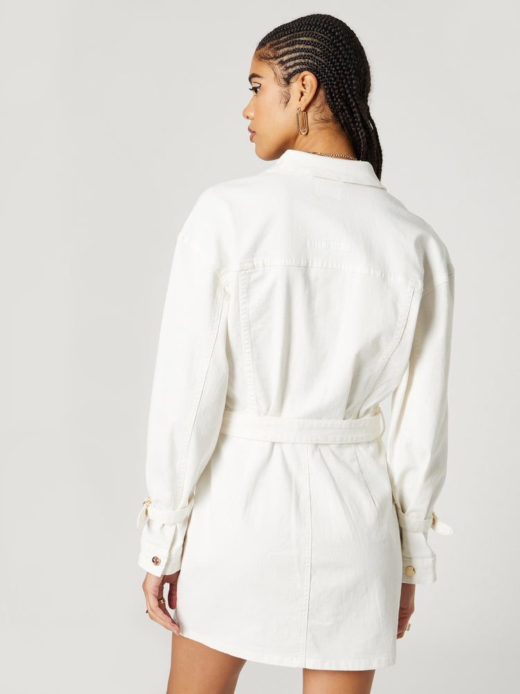 HEIDI DRESS WHITE