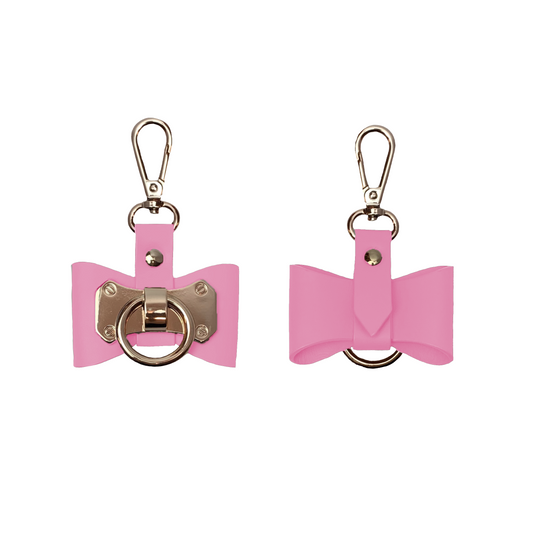 BOW KEYCHAIN - PINK