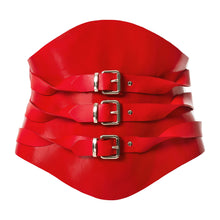 TWISTED BELT RED